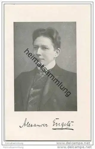 Alexander Engels - Herzogliches Hoftheater Braunschweig - keine AK - Foto