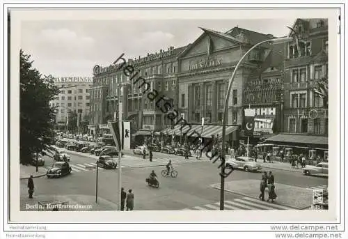 Berlin - Kurfürstendamm - Haus Wien - Foto-AK 50er Jahre