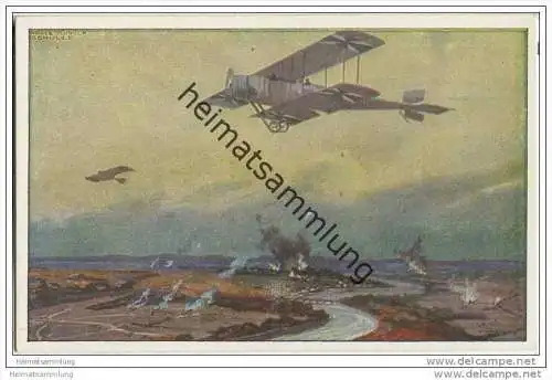 Militärdoppeldecker - Prof. Hans Rudolf Schulze Berlin - Deutscher Luftflotten-Verein