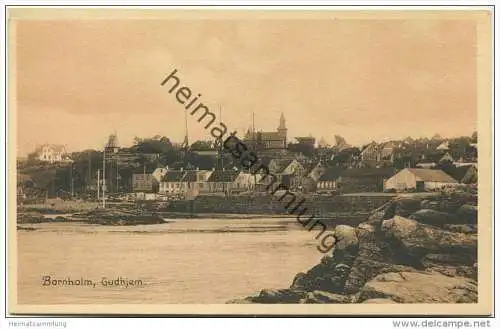 Bornholm - Gudhjem - Verlag Frits Sorensen's Ronne ca. 1914