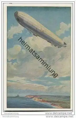 Reichsmarineluftschiff - Prof. Hans Rudolf Schulze Berlin - Deutscher Luftflotten-Verein