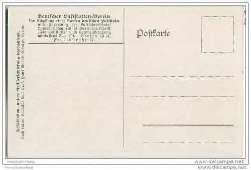 Fesselballon - Prof. Hans Rudolf Schulze Berlin - Deutscher Luftflotten-Verein