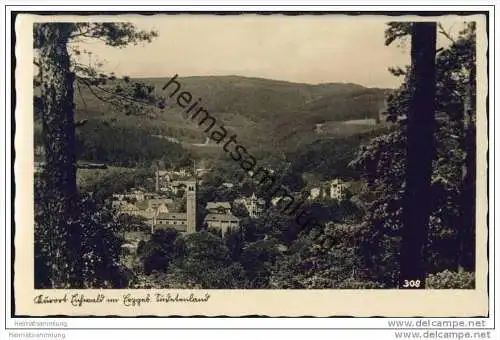Kurort Eichwald im Erzgebirge - Sudetenland -  Foto-AK - Feldpost