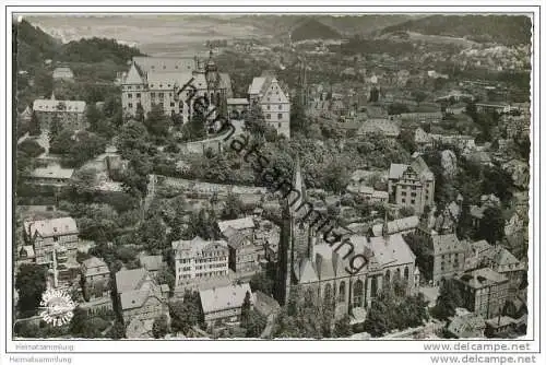 Marburg - Luftaufnahme - Foto-AK
