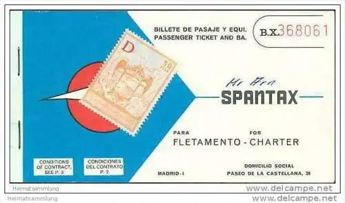 Spantax 1969 - Zurich Palma Zurich