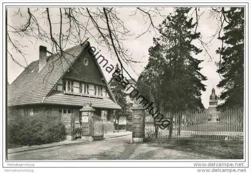 Berlin-Spandau - Ev. Johannesstift - Eingang - Foto-AK