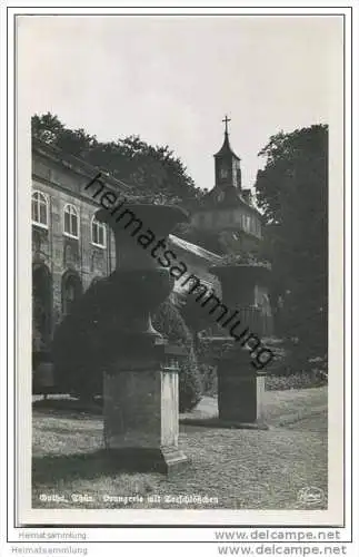 Gotha - Orangerie - Teeschlösschen - Foto-AK