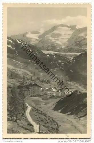 Ober-Gurgl - Das höchstgelegene Kirchdorf in Tirol - Foto-AK - Verlag Lohmann &amp; Aretz Ober-Gurgl gel. 1943