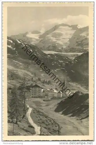 Ober-Gurgl - Das höchstgelegene Kirchdorf in Tirol - Foto-AK - Verlag Lohmann &amp; Aretz Ober-Gurgl 40er Jahre