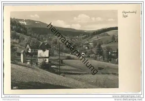 Jagniatkow - Agnetendorf - Schneegrubenbaude - Foto-AK