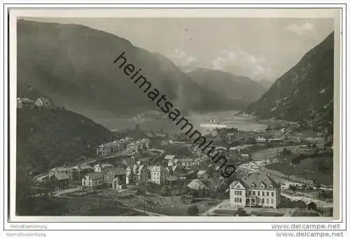 Odda - Hardangerfjord - Foto-AK