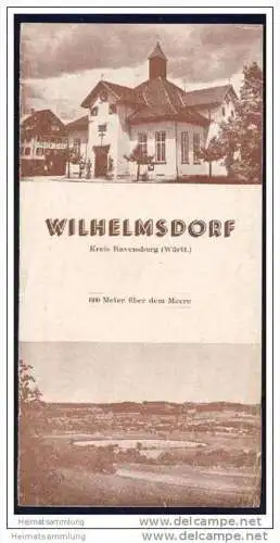 Wilhelmsdorf - 12 Seiten mit 4 Abbildungen