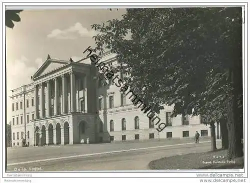 Oslo - Slottet - Foto-AK Grossformat