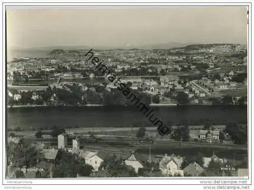 Trondheim - Gesamtansicht - Foto-AK Grossformat