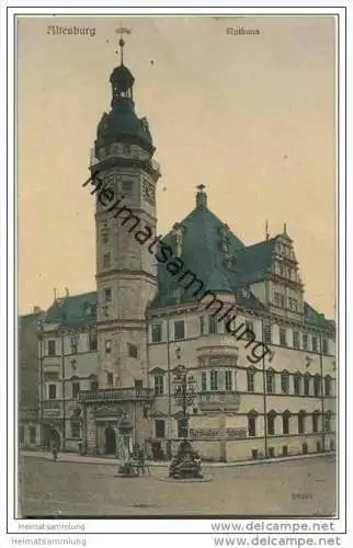 Altenburg - Rathaus - Soldatenkarte
