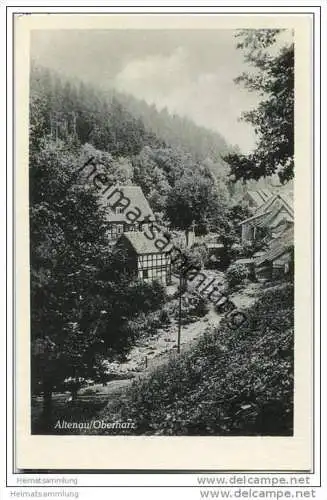 Altenau / Oberharz - Teilansicht - Foto-AK