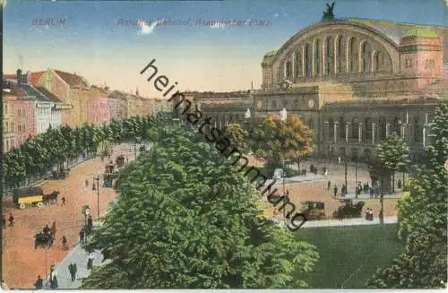 Berlin - Anhalter Bahnhof - Askanischer Platz - Verlag Max O'Brien & Co. Berlin