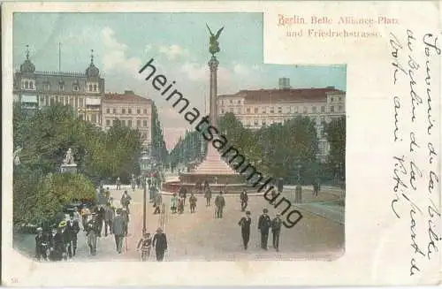 Berlin - Belle Alliance-Platz und Friedrichstrasse ca. 1900