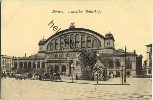 Berlin - Anhalter Bahnhof