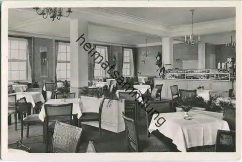 Freiburg - Konditorei und Cafe Karl Steinmetz - Kaiser-Joseph-Str. 193 - Innenansicht - Foto-AK