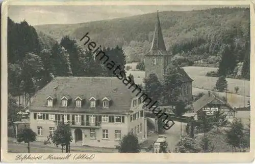 Marxzell - Hotel und Pension Marxzeller Mühle - Inhaber H. F. A. Klöpfer - Verlag H. Sting Tübingen