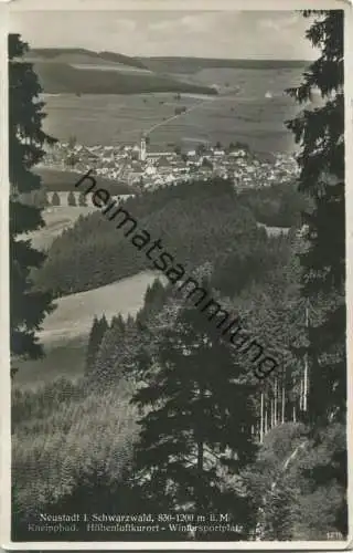 Neustadt im Schwarzwald - Foto-Ansichtskarte - Verlag Emil Hartmann Mannheim