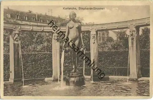 Karlsruhe - Stephans-Brunnen