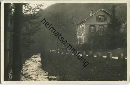 Maisach - Hotel Pension und Cafe Schloss-Brücke - Foto-Ansichtskarte - Verlag Photohaus Busam Oberkirch
