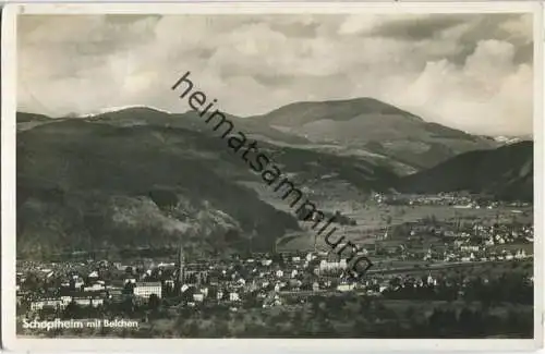 Schopfheim - Foto-Ansichtskarte - Verlag Gebr. Metz Tübingen