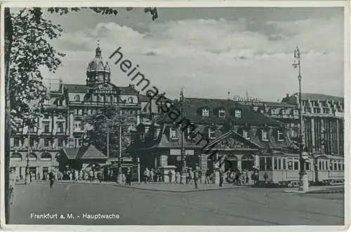 Frankfurt - Hauptwache - Verlag Ph. Baum Frankfurt