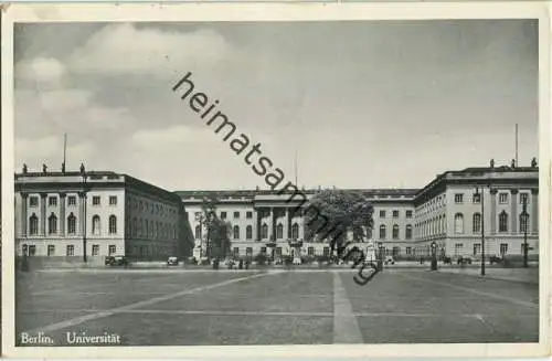 Berlin - Universität - leichte Gebrauchsspuren - Luftpost