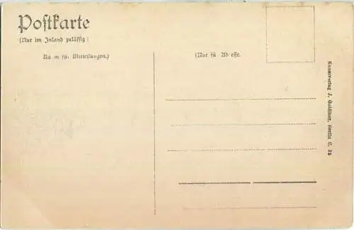 Gruss aus dem Grunewald - Herthasee - Verlag J. Goldiner Berlin ca. 1910