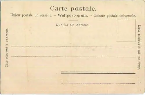 Vierwaldstättersee mit Urirothstock - Fahrgastschiff Italia - Edition Photoglob Co. Zürich ca. 1900