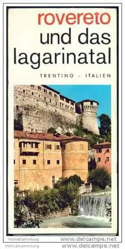 Rovereto und das Lagarinatal 1970 - 40 Seiten mit über 50 Abbildungen