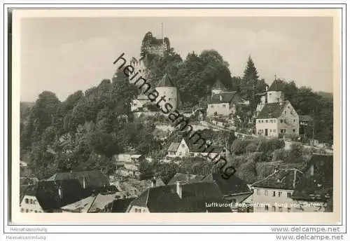 Pappenheim - Burg von Osten - Foto-AK