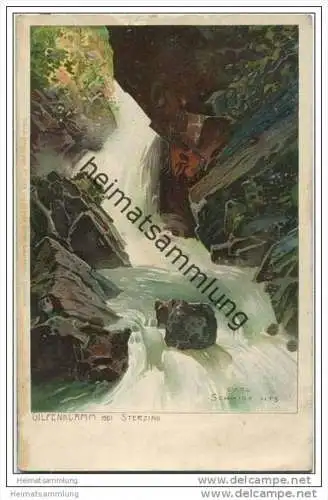 Vipiteno - Sterzing - Gilfenklamm - signiert Carl Schmidt-HTS