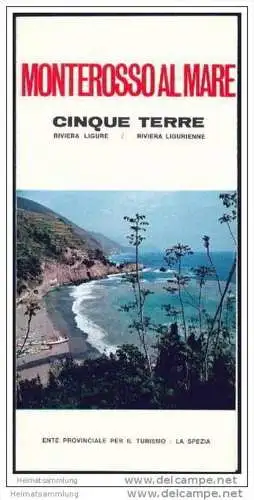 Monterosso al Mare - Faltblatt mit 10 Abbildungen