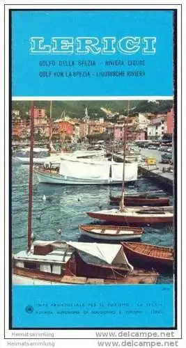 Lerici 60er Jahre - Faltblatt mit 8 Abbildungen