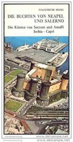 Die Buchten von Neapel und Salerno 1971 - 52 Seiten mit über 50 Abbildungen