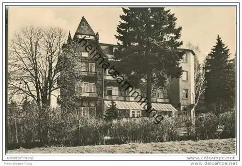 Bad Berka - Sanatorium Wilhelmsburg - Foto-AK