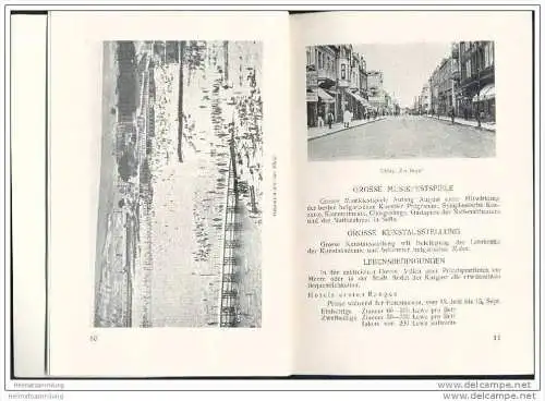 Bulgarien 1931 - Warna 36 Seiten mit 24 Abbildungen - Stadtplan