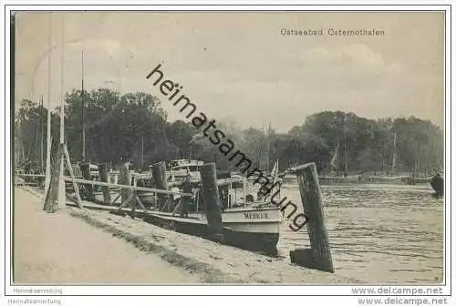 Ostseebad Osternothafen - Dampfer Merkur