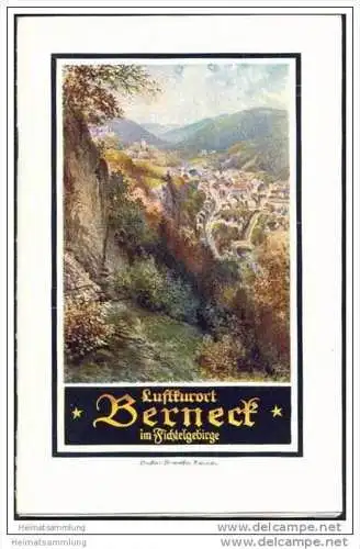 Berneck im Fichtelgebirge 1932 - 48 Seiten mit 30 Abbildungen