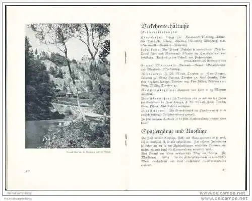 Berneck im Fichtelgebirge 1932 - 40 Seiten mit 28 Abbildungen