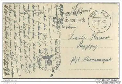 Breslau - Universität - Feldpost
