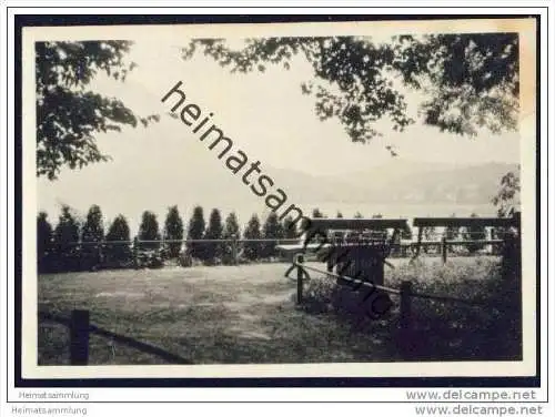 Schweiz - Tessin - Lugano 1927 - in der Anlage - Foto 6cm x 8,5cm