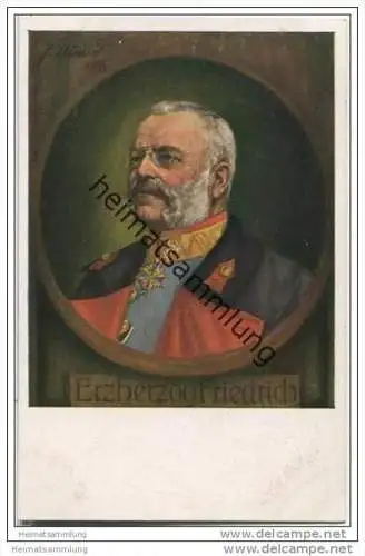 Erzherzog Friedrich - signiert H. Ulmer