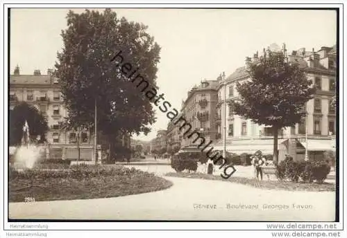 Geneve - Boulevard Georges Favon ca. 1910
