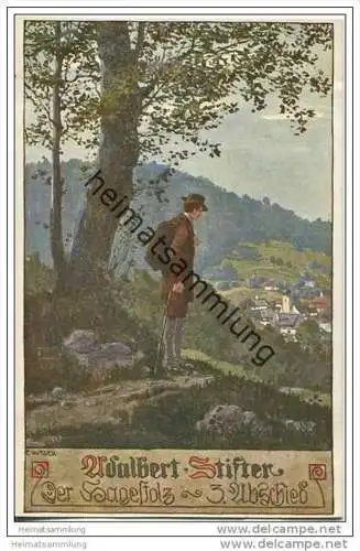 Adalbert Stifter - Der Hagestolz - Abschied - Ernst Kutzer - Ostmark - Bund deutscher Österreicher Nr. 26