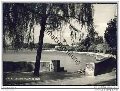 Lausanne-Ouchy - Le Quai - Foto-AK Grossformat